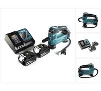 Makita DMP 180 RM compresseur sans fil 18 V 8,3 bar + 2x batterie 4,0 Ah + chargeur