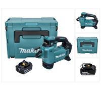 Makita DMP 181 F1J Gonfleur sans fil 11,1 bar 18 V + 1x Batterie 3,0 Ah + Coffret MAKPAC - sans chargeur