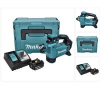 Makita DMP 181 RF1J Gonfleur sans fil 11.1 bar 18 V + 1x Batterie 3,0Ah + Chargeur + Coffret Makpac