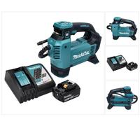 Makita DMP 181 RG1 Gonfleur sans fil 11,1 bar 18 V + 1x Batterie 6,0Ah + Chargeur