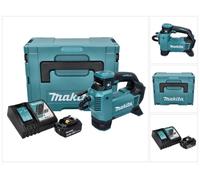 Makita DMP 181 RG1J Gonfleur sans fil 11,1 bar 18 V + 1x Batterie 6,0Ah + Chargeur + Coffret Makpac