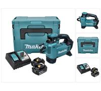 Makita DMP 181 RGJ Gonfleur sans fil 11,1 bar 18 V + 2x Batteries 6,0Ah + Chargeur + Coffret Makpac