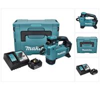 Makita DMP181RT1J Compresseur/Gonfleur sans fil 11,1 bar 18V + 1x Batterie 5,0 Ah + Chargeur + Coffret Makpac