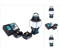 Makita DMR 055 RF Radio sans fil FM 360° 18 V + 2x Batteries 3,0Ah + Chargeur