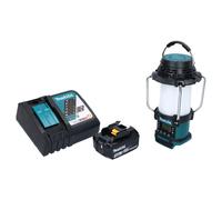 Makita DMR 055 RM1 Radio sans fil 18 V FM avec lanterne 360 Lampe de poche + 1x batterie 4,0 Ah + chargeur
