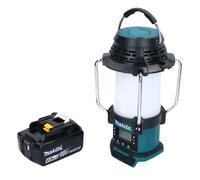 Makita DMR055G1 Radio sans fil avec lanterne 360° LED LXT sans fil 18V FM + 1x Batterie 6,0Ah - sans chargeur