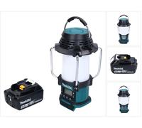Makita DMR055T1 Radio avec lanterne sans fil 18V FM 360° + 1x Batterie 5,0Ah - sans chargeur
