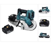 Makita DPB 183 T1 Scie à ruban sans fil 18 V 66 mm brushless + 1x Batterie 5.0 Ah - sans chargeur