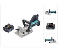 Makita DPJ 180 F1 Lamelleuse sans fil 100 mm 18 V + 1x Batterie 3,0 Ah + sans chargeur