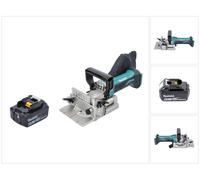 Makita DPJ 180 G1 Lamelleuse sans fil 18 V - 100 mm + 1x Batterie 6,0 Ah - sans chargeur