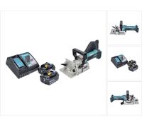 Makita DPJ 180 RF Lamelleuse sans fil 18 V - 100 mm + 2x Batteries 3,0 Ah + Chargeur