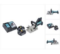 Makita DPJ 180 RG Lamelleuse sans fil 18 V - 100 mm + 2x Batteries 6,0 Ah + Chargeur