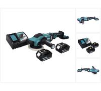 Makita DPO 600 RT Ponceuse excentrique sans fil 18 V 150 mm XPT Brushless + 2 batteries 5,0 Ah + chargeur