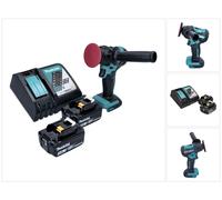 Makita DPV300F1 Polisseuse sans fil 50/80mm 18V Brushless + 2x Batteries 3,0Ah + Chargeur