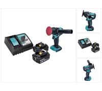 Makita DPV300RT Polisseuse sans fil 18 V - 50 / 80mm - Brushless + 2x Batteries 5,0 Ah + Chargeur