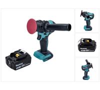 Makita DPV300T1 Ponçeuse-polisseuse sans fil 50/80 mm 18V Brushless + 1x Batterie 5,0 Ah - sans chargeur