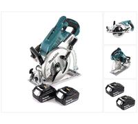 Makita DRS 780 G Scie circulaire sans fil 36V ( 2x18V ) 185 mm Brushless + 2x Batteries 6,0Ah - sans chargeur