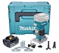 Makita DRT 52 F1J Affleureuse sans fil 18 V 6 mm Brushless + 1x batterie 3,0 Ah + Makpac - sans chargeur