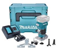 Makita DRT 52 SY1J Affleureuse sans fil 18 V 6 mm Brushless + 1x batterie 1,5 Ah + chargeur + Makpac