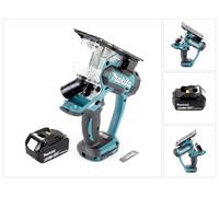 Makita DSD 180 T1 Scie à placoplâtre sans fil 18 V + 1x batterie 5,0 Ah - sans chargeur