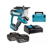Makita DSD180RTJ Scie Plaque De Plâtre Sans-fil - 18V Li-ion - 2 Batteries 5,0 Ah - Mbox