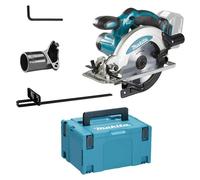 Makita DSS 610 ZJ Scie circulaire à main sans fil 18V 165 mm + Coffret Makita MAKPAC taille 3 + Insert