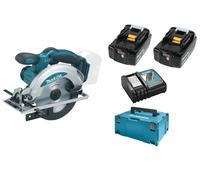 Makita DSS610RMJ Scie Circulaire Sans-fil - 18V Li-ion - 2 Batteries 4,0 Ah - MAKPAC - 165 Mm