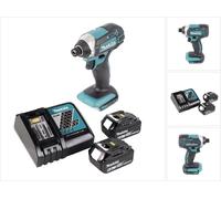 Makita DTD 152 RG Visseuse à chocs sans fil 18 V 165 Nm + 2x Batteries 6,0 Ah + Chargeur