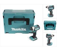 Makita DTD 153 ZJ 18V Brushless Visseuse à choc sans fil + Coffret Makpac - sans Batterie, ni Chargeur