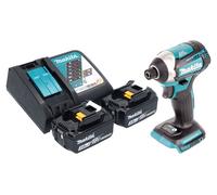 Makita DTD 154 RF hoc sans fil 18 V 175 Nm 1/4" Brushless + 2x batterie 3,0 Ah + chargeur