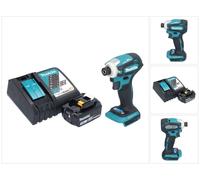 Makita DTD 172 RF1 hoc sans fil 18 V 180 Nm 1/4'' Brushless + 1x batterie 3,0 Ah + chargeur