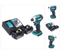 Makita DTD 172 RM hoc sans fil 18 V 180 Nm 1/4'' Brushless + 2x batterie 4,0 Ah + chargeur