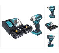 Makita DTD 172 RT hoc sans fil 18 V 180 Nm 1/4'' Brushless + 2x batterie 5,0 Ah + chargeur