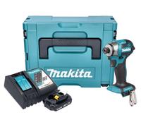 Makita DTD 173 RY1J hoc sans fil 18 V 180 Nm 1/4" Brushless + 1x batterie 1,5 Ah + chargeur + Makpac