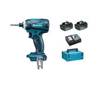 Makita DTD134RFJ Visseuse à chocs à batteries 14.4V Li-Ion (2x batterie 3.0Ah) dans MAKPAC