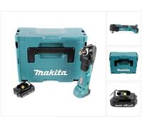 Makita DTM 51 Découpeur-ponceur multifonctions sans fil 18V Li-Ion + 1x Batterie BL 1815 N 18V 1,5 Ah Li-Ion + Coffret Makpac - sans chargeur