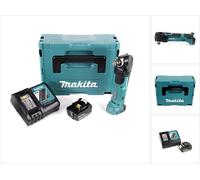 Makita DTM 51 RF1J Découpeur-ponceur multifonctions sans fil 18V Li-Ion + 1x Batterie BL 1830 3,0 Ah Li-Ion + Chargeur rapide DC 18 RC + Coffret Makpac