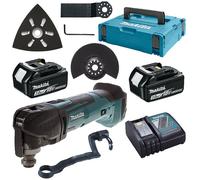 Makita DTM51RFJX1 Découpeur-ponceur multifonctions (18V / 2 x 3,0Ah) Makpac