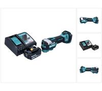 Makita DTM52RF1 Découpeur-ponceur multifonction sans fil 18V Starlock Max Brushless + 1x Batterie 3,0 Ah + Chargeur
