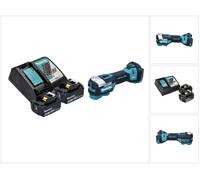 Makita DTM52RM Outil multifonctions sans fil Starlock Max Brushless 18V + 2x Batteries 4,0Ah + Chargeur