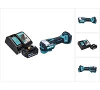 Makita DTM52RT1 Découpeur-ponceur multifonction sans fil 18V Starlock Max Brushless + 1x Batterie 5,0 Ah + Chargeur