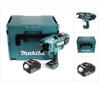 Makita DTR 180 M1J Connecteur d'armature sans fil 18V Brushless pour fil de ligature de 0,8mm dans Makpac + 1x batterie 4,0Ah - sans chargeur