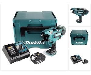 Makita DTR 180 RM1J Connecteur d'armature sans fil 18V Brushless pour fil de ligature 0,8mm dans Makpac + 1x 4,0Ah batterie + chargeur