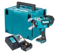 Makita DTR 181 RG1J Connecteur de ferraillage sans fil 18 V 0,8 mm Brushless + 1x batterie 6,0 Ah + chargeur + Makpac