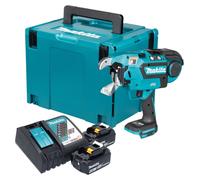 Makita DTR 181 RMJ Connecteur de ferraillage sans fil 18 V 0,8 mm Brushless + 2x batterie 4,0 Ah + chargeur + Makpac