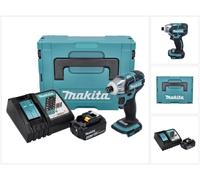 Makita DTS 141 RM1J Visseuse à impulsions sans fil 18 V 40 Nm 1/4" Brushless + 1x batterie 4,0 Ah + chargeur + Makpac