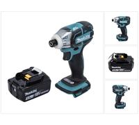 Makita DTS 141 T1 Visseuse à impulsions sans fil 18 V 40 Nm 1/4" Brushless + 1x batterie 5,0 Ah - sans chargeur