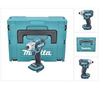 Makita DTS 141 ZJ Visseuse à impulsions sans fil 18 V 40 Nm 1/4" Brushless + Makpac - sans batterie, sans chargeur