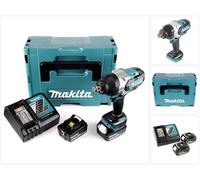 Makita DTW 1001 RFJ hoc sans fil 18V 3/4" 1050Nm Brushless + 2x batterie 3,0Ah + chargeur + Makpac