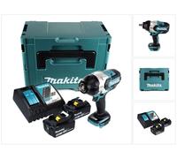 Makita DTW 1002 RGJ Clé à choc sans fil 18 V 1000 Nm 1/2" Brushless + 2x batterie 6,0 Ah + chargeur + Makpac